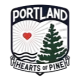 Logo Portland Hearts of Pine